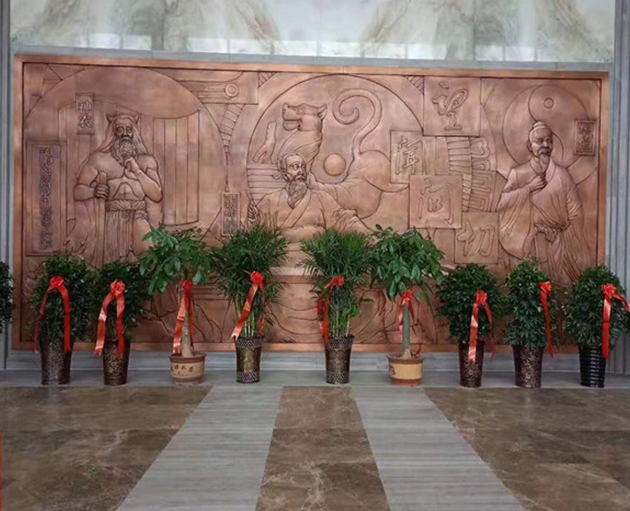 博物館鍛銅浮雕